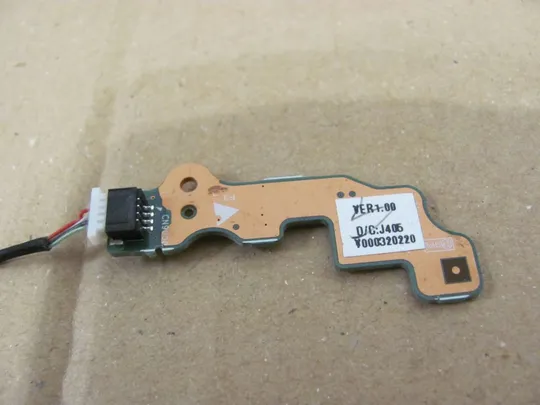 501-13 плата кнопки вкл V000320220 6017B0424001 для Toshiba Satellite C50 C55 оригінал Недорого