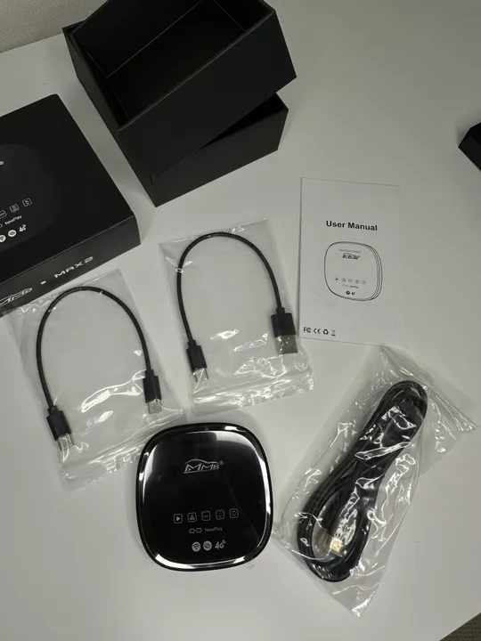 Бездротовий адаптер MMB Max 3.0 CarPlay, мультимедійна відеокоробка з виходом HDMI, Magic AI Box, Android 10 Online(21) Де купити
