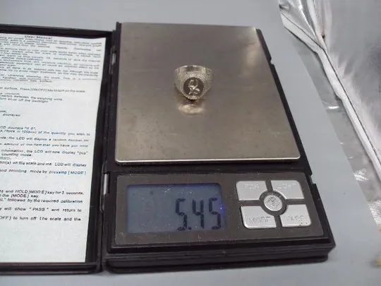 Мужское кольцо перстень печатка Дева зодиак серебро 925 проба вес 5,45 г 19 размер новое №14399 Продаж