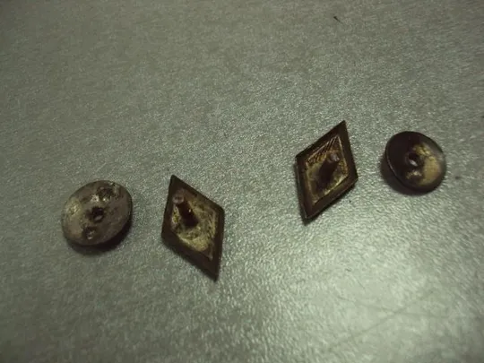 знак эмблема РККМ РККА ромбы синие пара №10151 Де купити