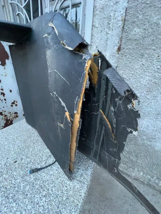 Хвіст трофейного літака Герань2  (Шахід) зі всіми написами Де купити