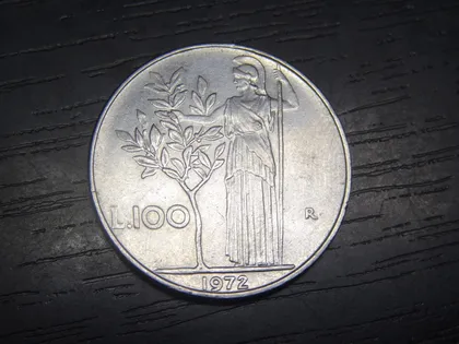 фото, 100 лір 1972 Італія