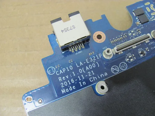 номер0908-9 материнська плата CAP10 LA-E321P SR32N  i7-7820HQ для DELL Precision 17 7710 7720  оригінал Інтернет-аукціон