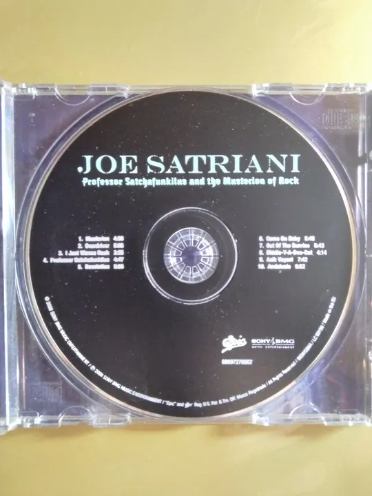 Audio СD, Joe Satriani,  Professor Satchafunkilus and the Musterion of Rock, 2008 Ціна