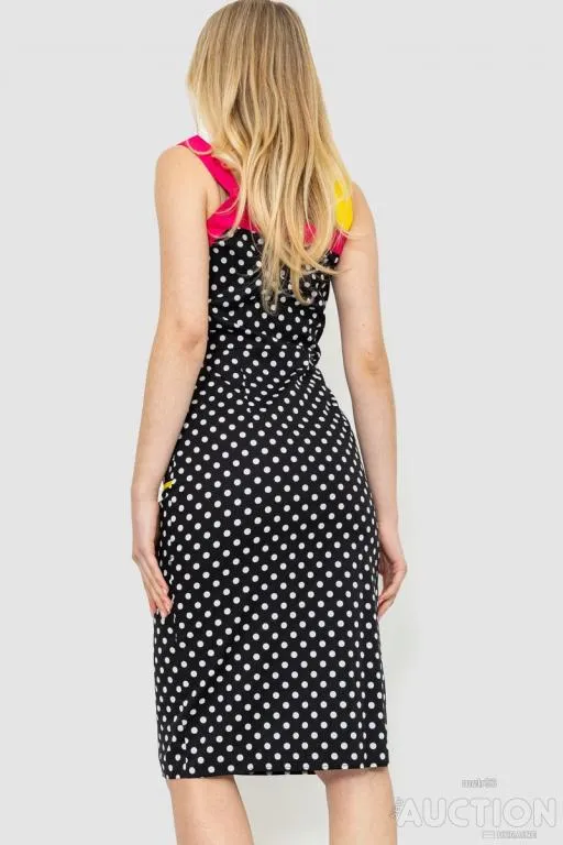 Сарафан в горох, цвет черный, 214R234-1 Продаж