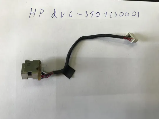 HP DV6-3000 Розйом живлення +шлейф Ціна