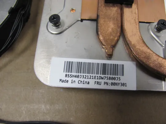 782-6 система охолодження 00NY301 AT0Z5002DT0 для  LENOVO Thinkpad P70 P71  оригінал Інтернет-аукціон