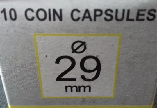 Купити Капсула для монет 29 мм Schulz