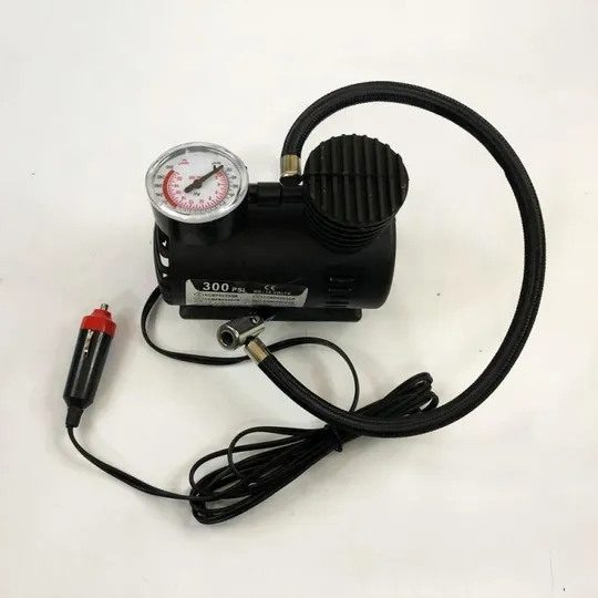Автомобильный компрессор насос Air Pomp Ji030. Товaры для автомобиля надуть колеса за 2 минуты Недорого