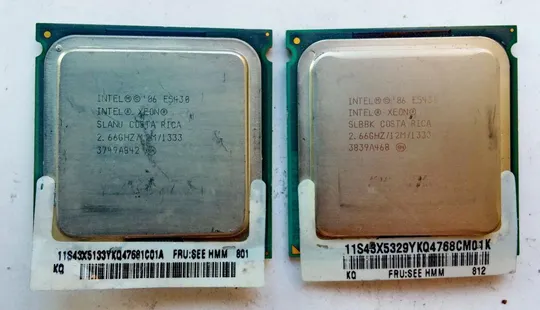 пара 4х ядерных процессоров Intel Xeon E5430 (2.66GHz, 12M, 1333MHz) LGA771 Ціна