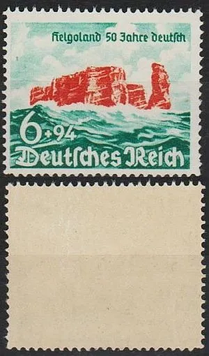 фото, 1940 - Рейх - 50 років о.Гельголанд Mi.750 _30,0 € **