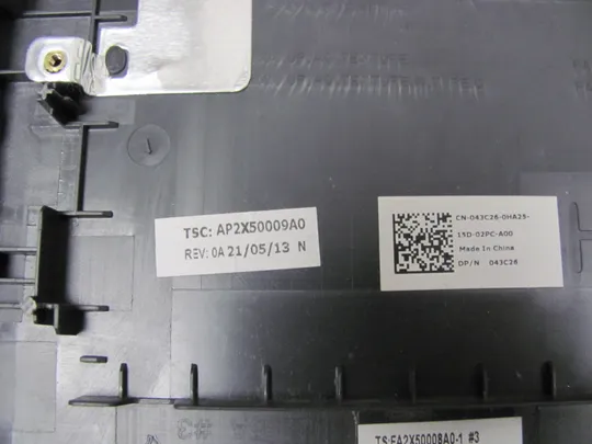 819-2 панель палмрест AP2X50009A0 043C26 з клавіатурою 0YW0H7 PK132RI2A36  для Dell inspiron / vostro 15 3405  3501 3503 3593 5593 5594 5493 5494 оригінал в Україні
