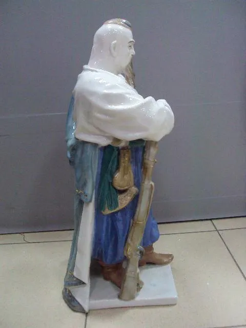 Фигура фарфор полонное зхк Тарас Бульба необычный раскрас большой 47,5 см под реставрацию №10525 Де купити