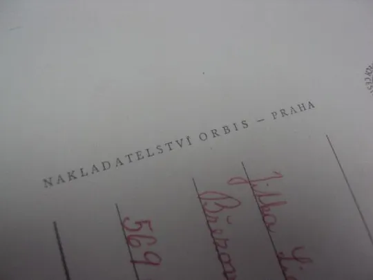 открытка бржезова-над-свитавой Brezova nad Svitavou чсср №969 Продаж