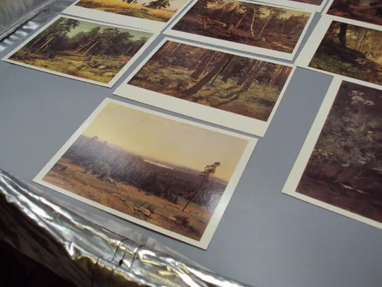 Набор открыток И.И. Шишкин государственная третьяковская галерея 1984 год в наборе 16 шт №18649 Інтернет-аукціон