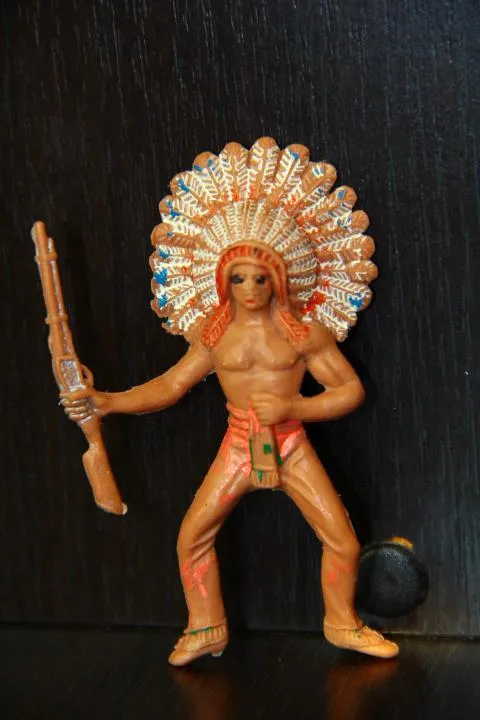 индейцы ковбои (JECSAN) 65-70мм ОРИГИНАЛЫ !! Де купити