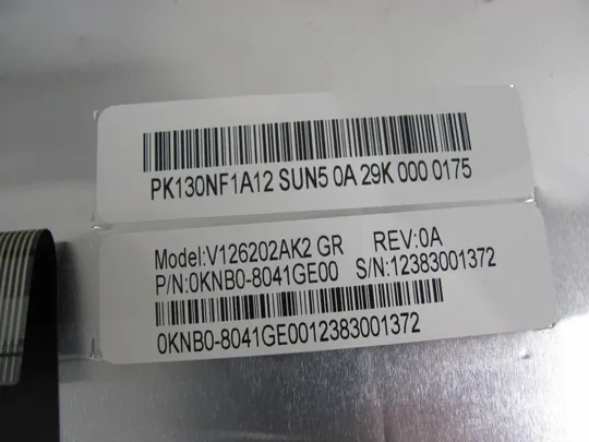 номер0003-1 клавіатура робоча PK130JO1A12  для  Asus A93 A93S A93SM A93SV X93 X93S X93SM   оригінал Продаж