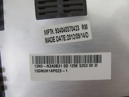 46-19 Кришка дно піддон корпуса 13N0-N3A0B31 для ASUS K56CM K56C K56CM R505C оригінал Недорого