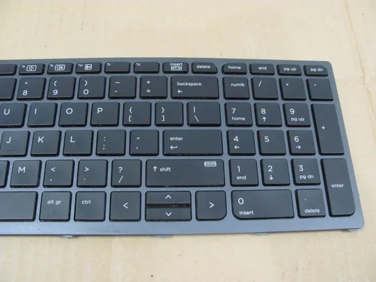 номер0726-1 клавіатура Keyboard  робоча з підсвіткою 848311-B31 PK13C32A01  для  HP Zbook 15 G4 G3 17 G3 оригінал Продаж