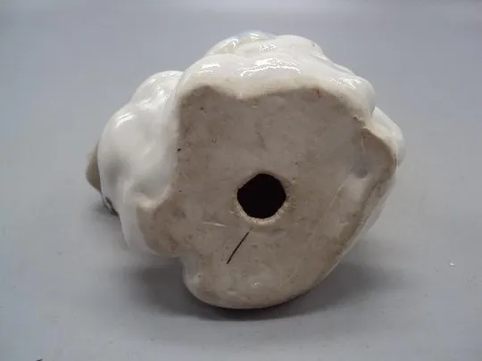 Фигура фарфор статуэтка ЛЗФИ хорек сурок ласка горностай высота 9 см, длина 9 см под реставрацию №38 Де купити