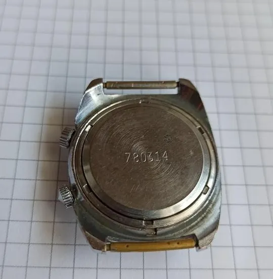 Полёт Винтаж  Мужские часы с будильником 18 камней СССР Редкий обслужены nd463 З аукціону