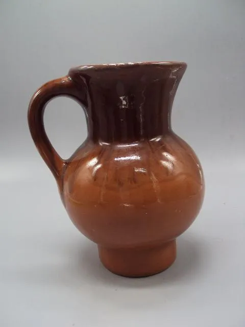 Кувшин глечик керамика обливка высота 19,6 см, диаметр 10,4 см №14033 Характеристики