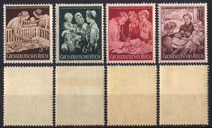 фото, 1944 - Рейх - Допомога матері Mi.869-72 **