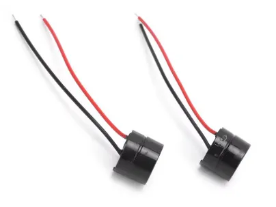 Buzzer АКТИВНИЙ пищалка 3-24 v. бузер зуммер ( Діам.12мм. Висота 9 мм.) З аукціону