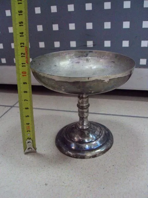 Креманка конфетница сахарница клеймо ЗиШ ссср высота 11 см, диаметр 11,5 см (№1470) Ціна