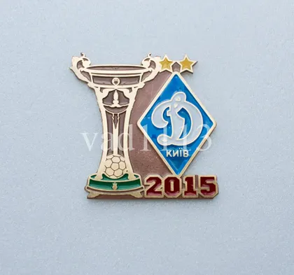фото, Футбол значок - Чемпион Украины 2015 года Динамо Киев