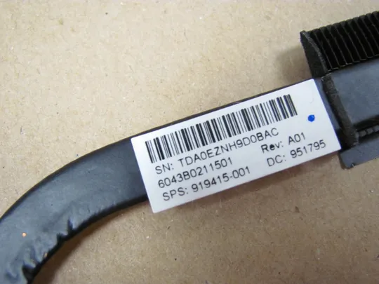 643-19 термотрубка охолодження 6043B0211501 919415-001 для HP ELITEBOOK X360 1030 G2  оригінал Продаж