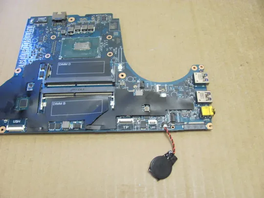 номер0990-8 материнська плата Mainboard Материнка Основна плата Системна плата Плата системи Laptop motherboard мамка ноутбучна плата i7-8750H SR3YY  DAP10 LA-F591P для Dell Precision 7530 M7530 оригінал Продаж