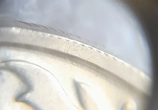 (6670) 50 копійок 2023 слід гурта на канті реверса (50 копеек 2023 след гурта, брак) Де купити