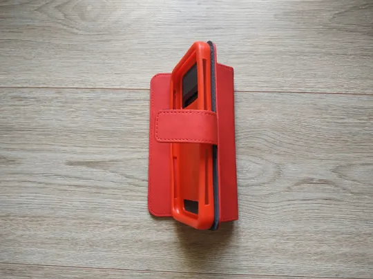 Чехол книжка універсальний SILK TOUCH 6 - 6.5" [2E-UNI-6-6.5-HDST-CRD] чохол + скло в подарунок! Інтернет-аукціон