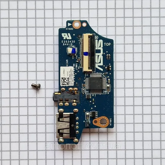 USB плата Asus ZenBook UX31E / 69N0LYA10D01 60-N8NAU1000 для ноутбука оригінал з розборки Ціна