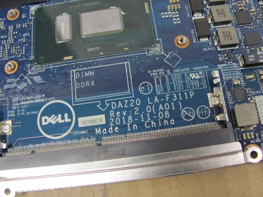 696-6 материнська плата DAZ20 LA-F311P SR3L9  i5-8350U  для Dell Latitude E7290 7390  оригінал Інструкція