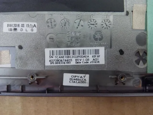 369-17 панель палмрест 6070B0676603 804336-001 для HP 840 G1 G2 оригінал Інтернет-аукціон