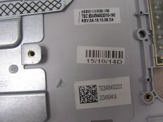 номер0168-8 панель палмрест та тачпад EAX64002010 для  HP Probook 470 G3  оригінал Торговий майданчик