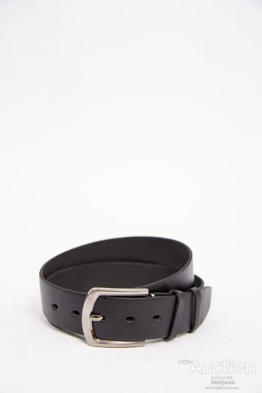 Черный мужской ремень, из эко-кожи, 196R40S1W13 Ціна