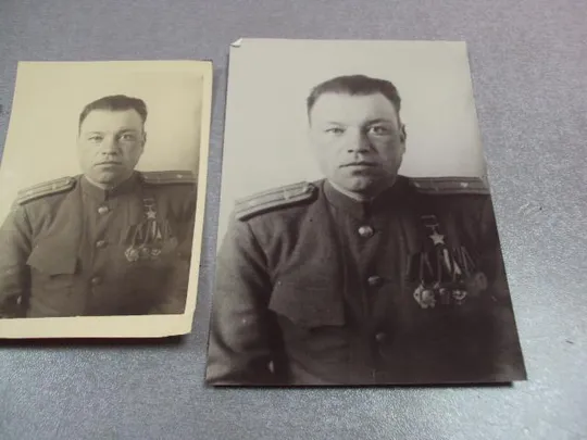 Купити фотография герой советского союза гсс 1944 г. коломыя лот 3 шт №12186