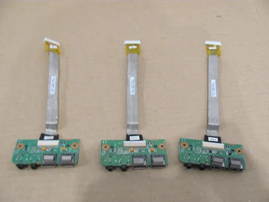 521-29 плата USB AUDIO 1414-0493000 69N0K3B10E01 для ASUS N53S N53J N53 оригінал Ціна