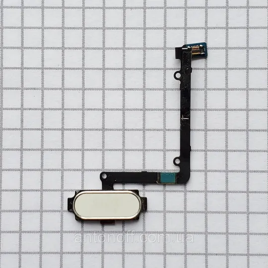 Кнопка Home Samsung A510F Galaxy A5 2016 зі шлейфом білий оригінал з розборки Ціна