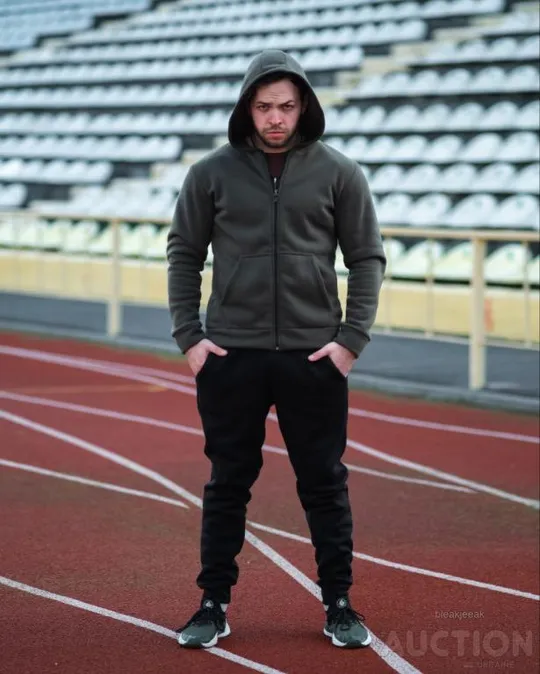 Купити Чоловічий утеплений зіпер - Europe колір хакі