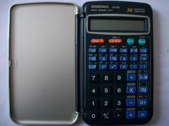 Калькулятор ASSISTANT , AC-3103 , Электронный . Размер 12,5х7,5-см . Made in China , Де купити