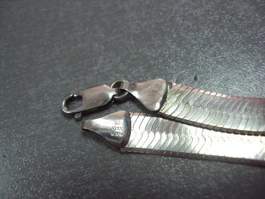 Цепочка змейка серебро 925 проба украина вес 34,3 г длина 51,3 см №10455 З аукціону