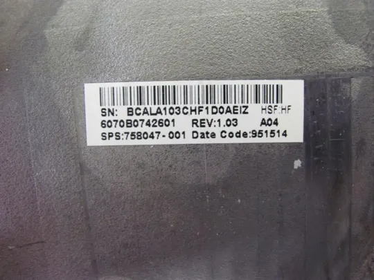 №114-3 Кришка (дно, корито, піддон) корпуса 6070B0742601 758047-001 для HP 355 G2 оригінал Недорого