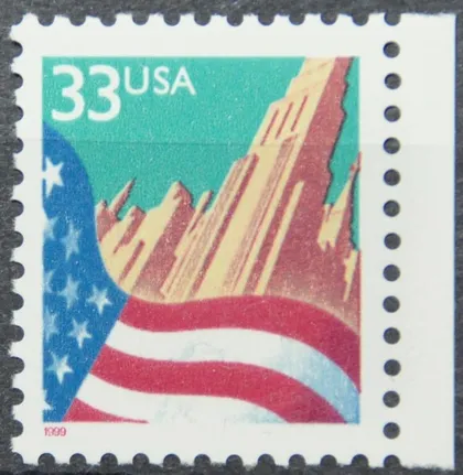 фото, США 1999 Флаг
