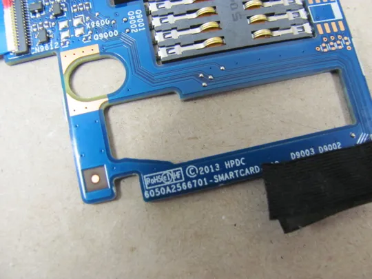 Купити номер0408-10 плата Card Reader 6050A2566701 для HP PROBOOK 655 G1 650 G1  оригінал