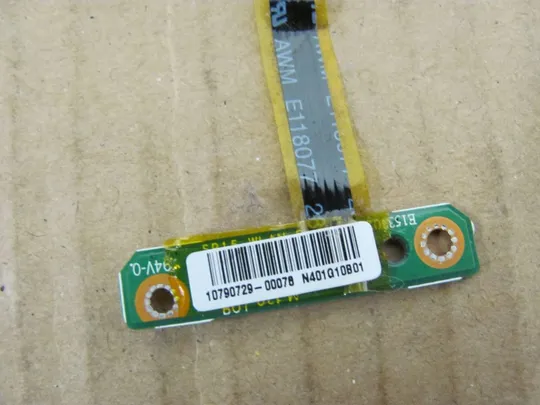 номер0230-13 плата кнопки вкл,Плата кнопки включеня,Кнопкова плата,Кнопковий модуль, Плата управління кнопками,  Плата кнопки живлення,Laptop Power button board  N401Q10B01 для BLUECHIP SP15-DIS оригінал З аукціону