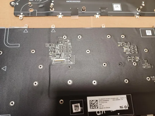 номер1057-29 Keyboard Клавіатура 009WF4 PK133Q21A16 03KDCV для Dell Alienware x17 R2 оригінал Інтернет-аукціон